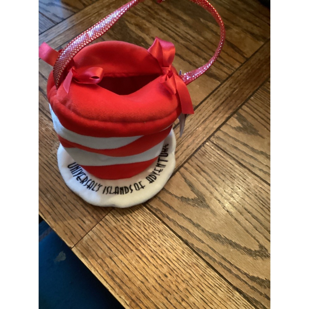 Dr Seuss Cat In The Hat Universals Island Of Adventure Mini Hat Red White